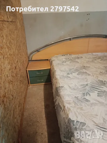 Спалня с матрак , снимка 2 - Спални и легла - 56450067