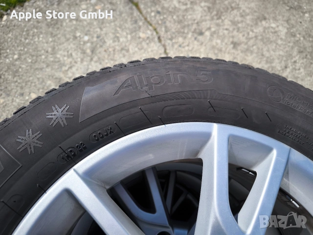 Оригинални джанти + Зимни гуми (215/65/17)(DOT2323)(6mm), снимка 13 - Гуми и джанти - 54172068