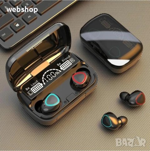 ТОП ЦЕНА!! Безжични Bluethooth Слушалки с мощен бас и LED дисплей,  iOS, Android, MAC, снимка 1 - Bluetooth слушалки - 42619608
