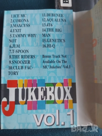 DJ Jukebox Vol. 1 - аудио касета Dance музика, снимка 2 - Аудио касети - 52469382