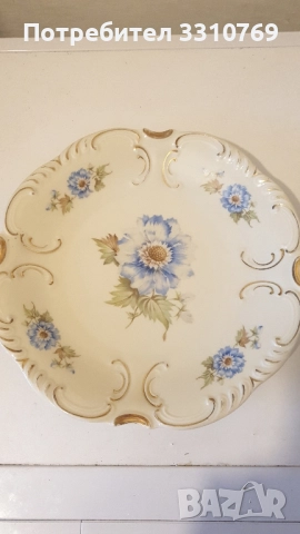 Красиви декоративни порцеланови чинии/плато. , снимка 3 - Чинии - 52570495