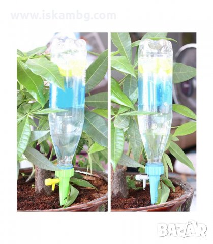 СИСТЕМА ЗА НАПОЯВАНЕ НА САКСИИ - КОМПЛЕКТ 6 БР. - код 3185, снимка 3 - Стайни растения - 33888146