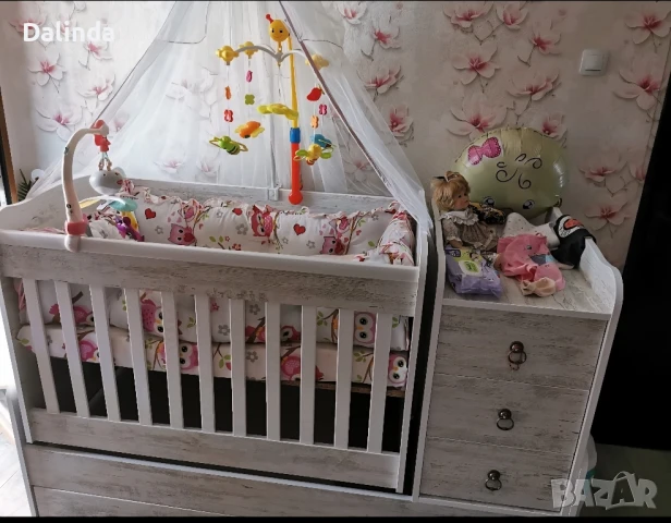 Бебешка трансформираща се кошарка, снимка 2 - Кошарки - 50489867