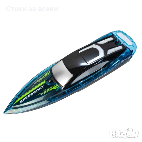 Високоскоростна акумулаторна RC лодка с дистанционно управление, двоен витло, 2.4GHz, снимка 2 - Други - 53258466