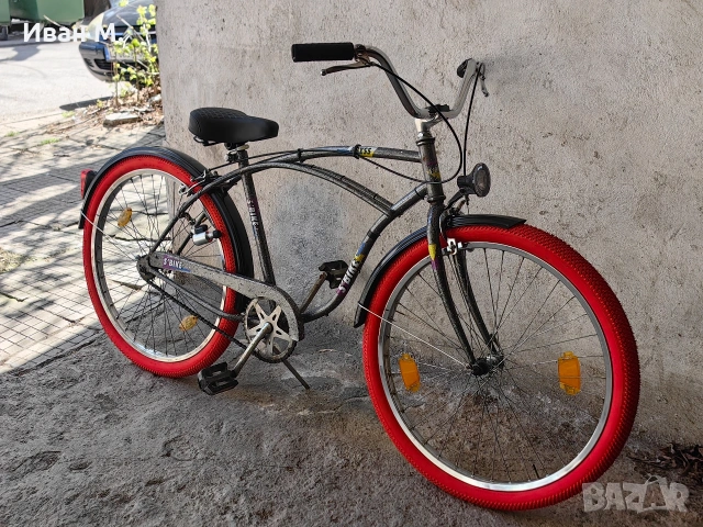 26 цола велосипед чопър, снимка 2 - Велосипеди - 54120471