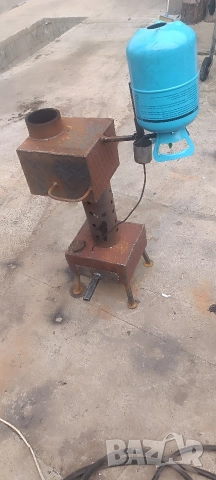 печка на изгоряло масло, снимка 3 - Отоплителни печки - 52891662