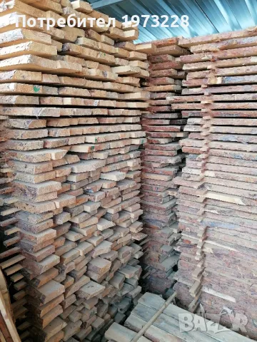 Сух дървен материал от бял бор