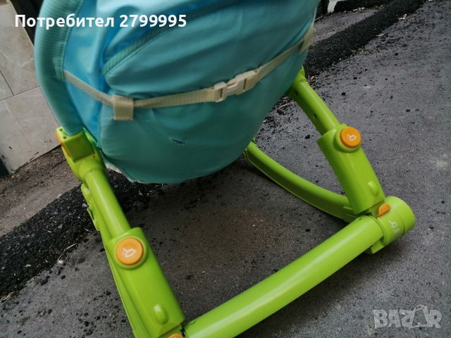 Бебешки шезлонг Fisher Price, снимка 4 - Детски шезлонги - 37977304