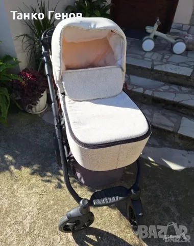 Бебешка количка 2 в 1 BeBe-Mobile Gusto, снимка 8 - Детски колички - 55783711