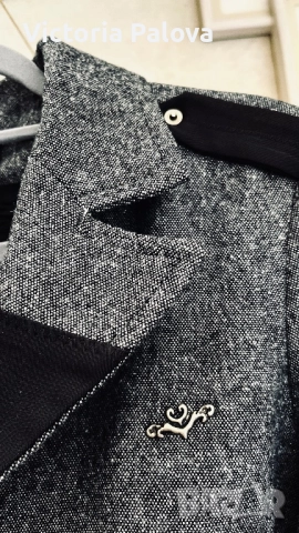 Елегантно късо сако LYNNE FASHION CHIC, снимка 10 - Сака - 52317732