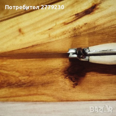 Ловен нож масивен с дръжка от еленов рог, снимка 11 - Ножове - 49869832