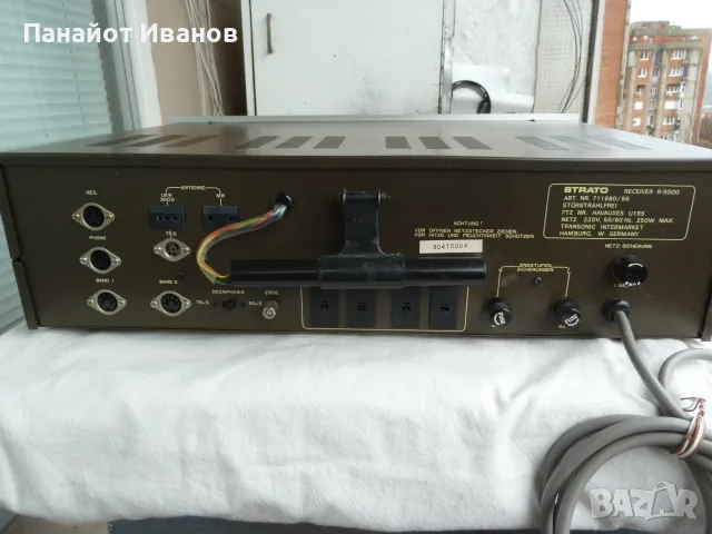 Strato R-9000 стерео ресийвър, снимка 8 - Ресийвъри, усилватели, смесителни пултове - 49338587