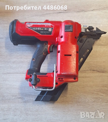 Акумулаторен безчетков такер, пушка за пирони, Milwaukee M18FFN-0C, 18 V, 30 - 34°, 50 - 90 мм,, снимка 2 - Други инструменти - 53257732