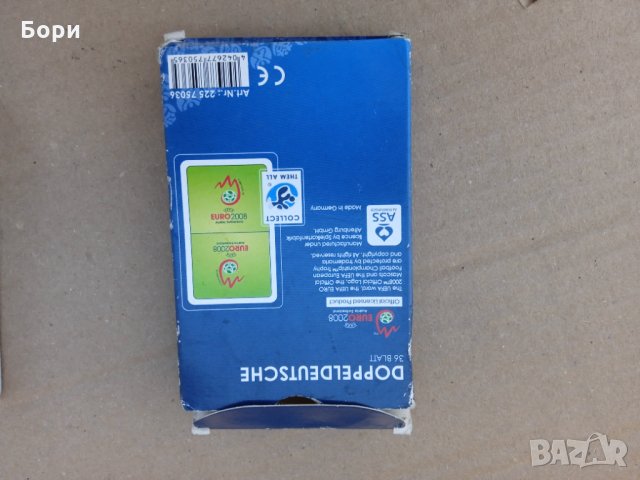 Карти за игра Euro 2008 нови, снимка 5 - Карти за игра - 35473531
