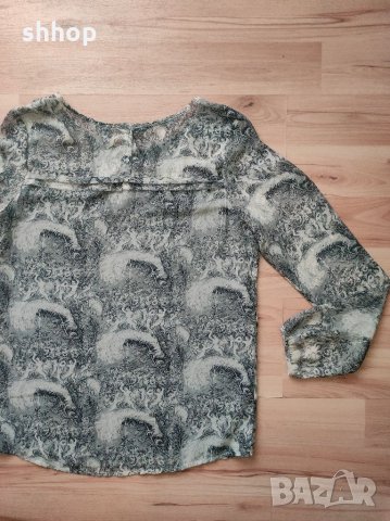 Maison Scotch - сатенена блуза - 4 L/XL, снимка 4 - Блузи с дълъг ръкав и пуловери - 32146975