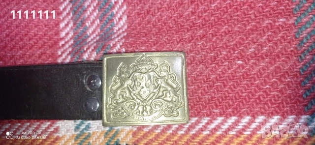 Военен колан царство българия, снимка 3 - Антикварни и старинни предмети - 52319367