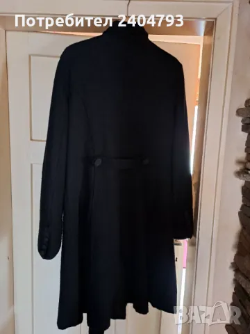 Продавам черно палто, марка Noa Noa, черно вълнено букле, снимка 5 - Палта, манта - 48348894