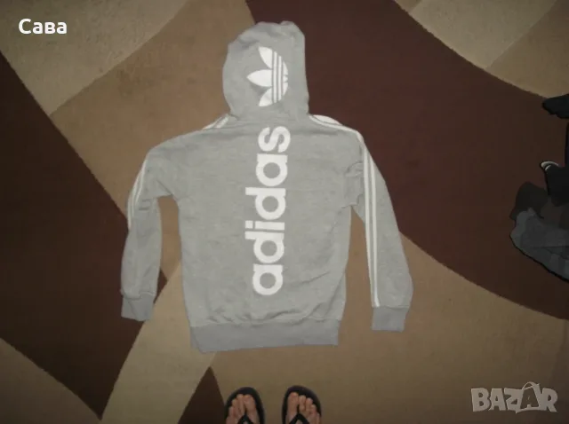 Сичър ADIDAS  мъжки,С, снимка 3 - Суичъри - 56404052