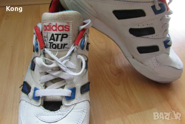 винтидж маратонки Adidas ATP Tour кецове Allen Iverson NBA Reebok Адидас Тенис USA сникърси САЩ, снимка 6 - Тенис - 56179888