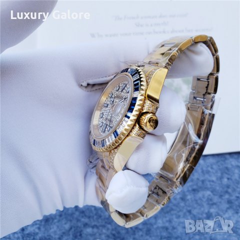 Мъжки часовник Rolex GMT-Master II Diamond с автоматичен механизъм, снимка 6 - Луксозни - 38212718