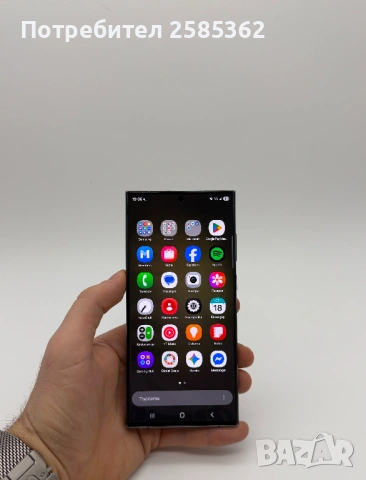 Samsung Galaxy S23 Ultra 512Gb Green / Перфектен технически, снимка 2 - Samsung - 53892657