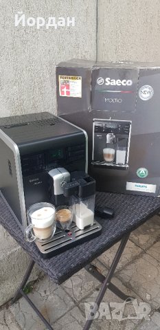 Кафе робот Saeco Moltio Italy с кана за мляко! Обслужен!, снимка 4 - Кафемашини - 42248011