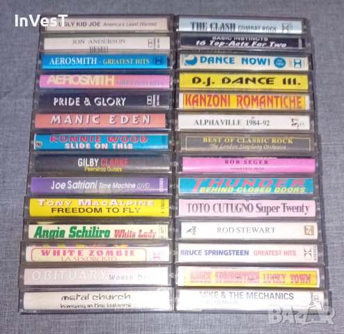 Аудио касети с рок музика, снимка 4 - Аудио касети - 53205227