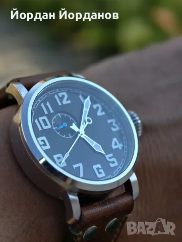 Deltat sora 44mm. Pilot watch, снимка 4 - Мъжки - 56194545