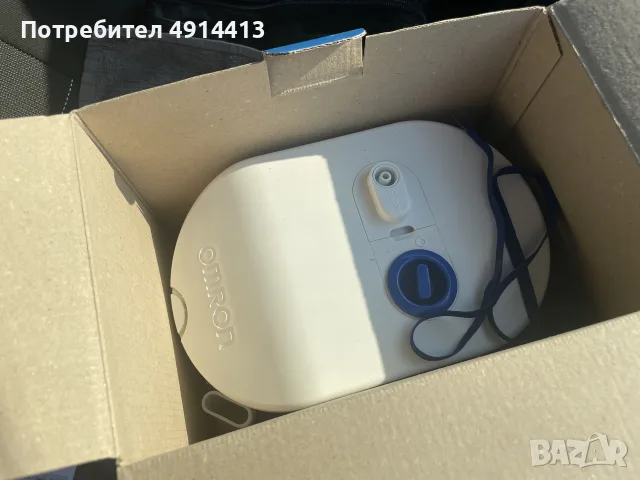 Инхалатор  Omron C102 Total, пълен комплект, снимка 4 - Друга електроника - 55746395