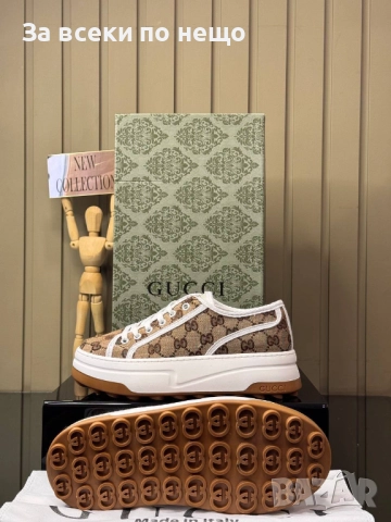 Gucci Дамски Маратонки👟Дамски Спортни Обувки Гучи👟Кецове Код E128, снимка 7 - Маратонки - 52531289