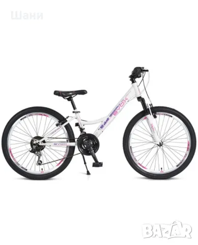 Велосипед със скорости 24“ Princess бял, снимка 3 - Велосипеди - 49633851