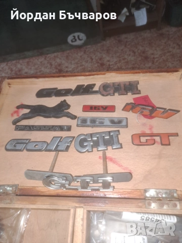 VW Golf & Jetta Mk2 редки емблеми, снимка 5 - Части - 53937122