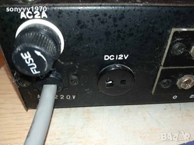 СТАР ЯПОНСКИ УСИЛВАТЕЛ 1810231529, снимка 17 - Ресийвъри, усилватели, смесителни пултове - 42624961