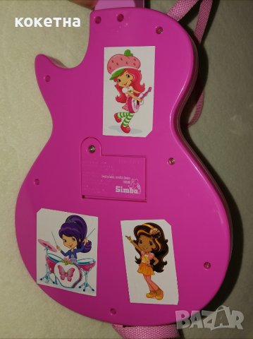 Simba розова китара, снимка 7 - Музикални играчки - 42842683