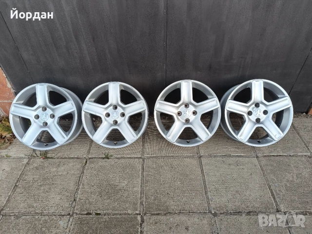 Оригинални алуминиеви джанти 17 '' цола 4х108 ПЕЖО / PEUGEOT CITROEN, снимка 6 - Гуми и джанти - 50950933