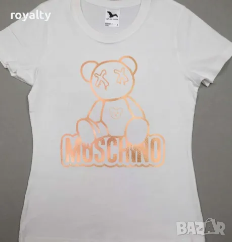 Moschino дамски тениски , снимка 2 - Тениски - 49630011