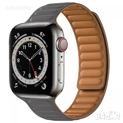 Магнитна каишка верижка Apple Watch 2/3/4/5/6/7/SE 38/40/41/42/44/45, снимка 3 - Аксесоари за Apple - 37721317