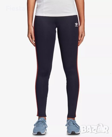 Оригинален тъмно син клин Adidas Originals Active Icon 3-Stripe Leggings, снимка 13 - Клинове - 40546482