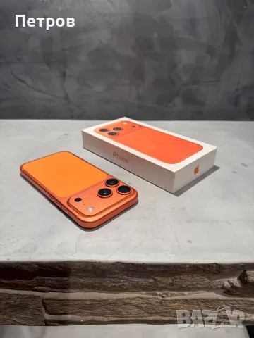 КАТО ЧИСТО НОВ Iphone 17 Pro Orange, 100% батерия