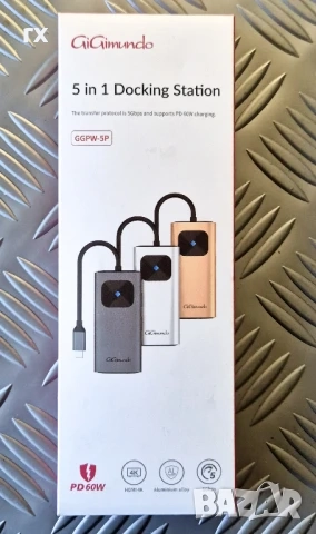  Докинг станции 14 в 1 , 8 в 1 - 4k HDMI, LAN,  Reader USB 3, снимка 8 - Други - 52192523