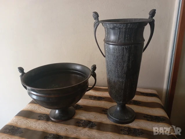 Купа и ваза в бароков стил