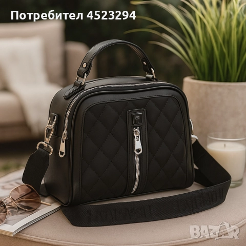 Ежедневна дамска чанта 2 в 1 – стил и удобство през целия ден, снимка 7 - Чанти - 52566434