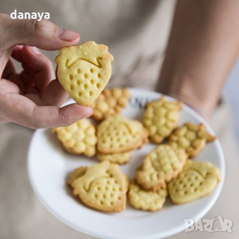 1684 Форми за сладки плодове резци с бутало, снимка 4 - Форми - 30062464