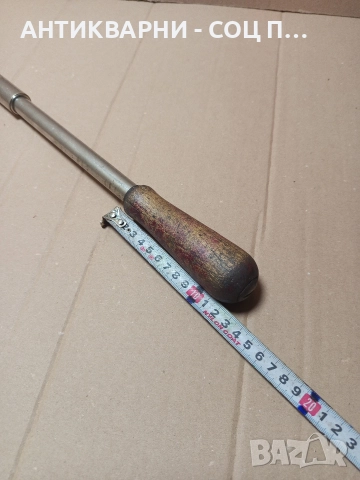 Стара Голяма Английска Спирална Тресчотна Отверка. , снимка 14 - Антикварни и старинни предмети - 52795144