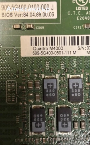 NVIDIA Quadro M4000 (8GB DDR5,256-Bit,4xDP,Fan), снимка 5 - Видеокарти - 52915842