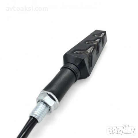 Диодни LED мигачи с бягащ мигач за мотор, скутер-2080, снимка 3 - Аксесоари и консумативи - 40018285