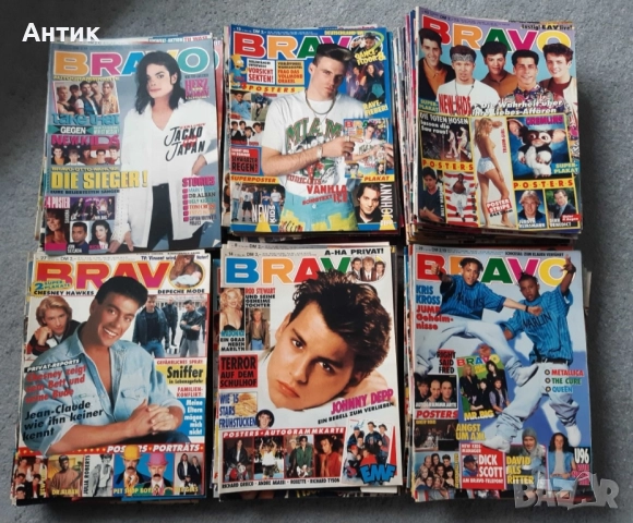 Голяма Колекция Стари Немски Списания BRAVO / POPCORN / 175 Броя / 1990 - 1994 год., снимка 6 - Списания и комикси - 52263367