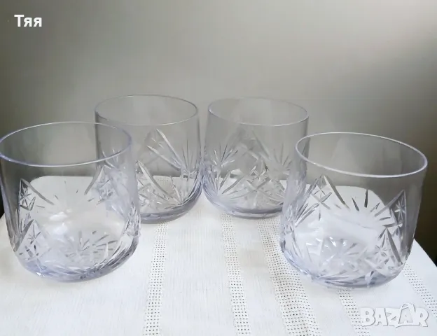 Стъклени купички и чаши , снимка 3 - Чаши - 47348739