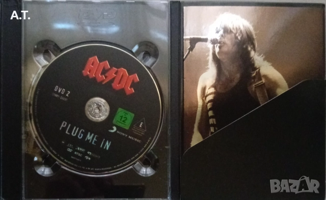  AC/DC  Plug Me In  DVD 2-Discs (DVD Box), снимка 6 - CD дискове - 51968446
