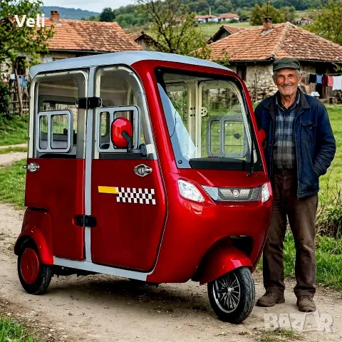 Електрическа триколка 3000W,72V, 32Ah , снимка 9 - Мотоциклети и мототехника - 56107348